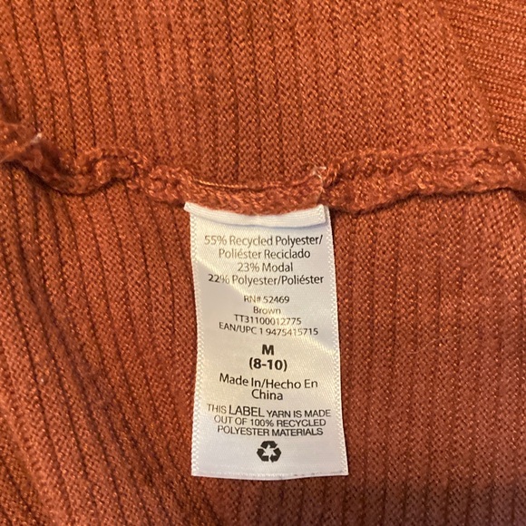 Time and Tru Women's Cardigan in Warm Brown Size M - Picture 4 of 4